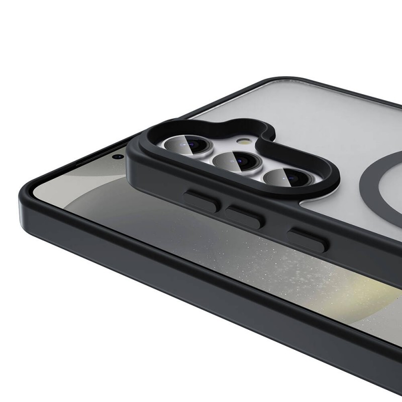 Bal-z Galaxy S23 FE Kılıf M-safe Şarj Özellikli Mat Arka Yüzey  Sio Kapak