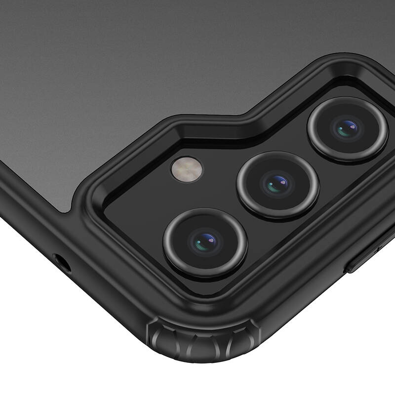 Bal-z Galaxy S23 FE Kılıf Sert PC Arka Yüzey Wireless Şarj Özellikli  Flet M-safe Kapak