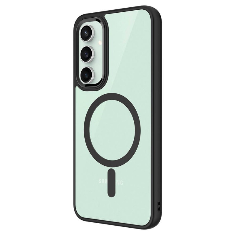 Bal-z Galaxy S23 FE Kılıf Wireless Şarj Özellikli  Krom M-safe Silikon Kapak