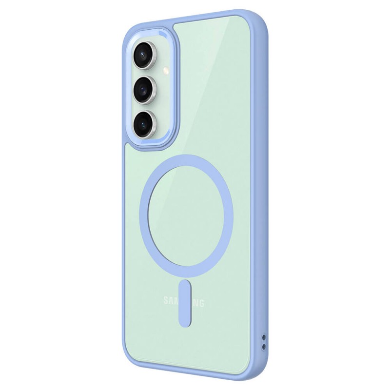 Bal-z Galaxy S23 FE Kılıf Wireless Şarj Özellikli  Krom M-safe Silikon Kapak