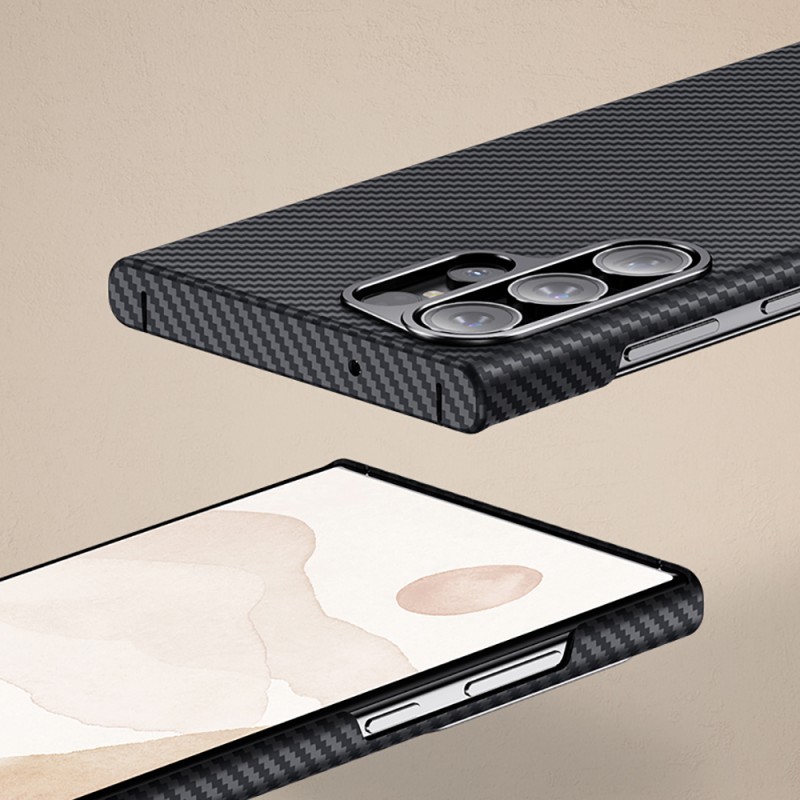 Bal-z Galaxy S23 Kılıf Benks M-safe Şarj Özellikli Magnetik ArmorAir 600D Kevlar Fiber Kapak