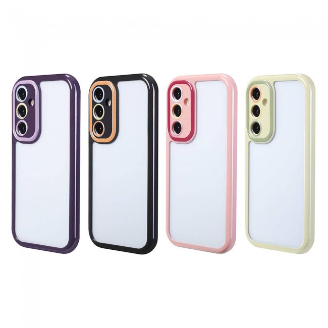 Galaxy S23 Kılıf Kamera Korumalı Renkli Kenar ve Çerçeve Tasarımlı Zore Vitamin Kapak Galaxy S23 Kılıf Kamera Korumalı Renkli Kenar ve Çerçeve Tasarımlı Zore Vitamin Kapak