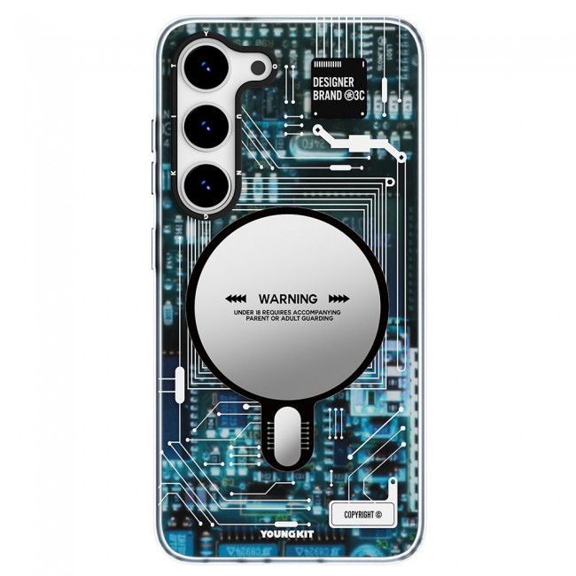 Galaxy S23 Kılıf Magsafe Şarj Özellikli YoungKit Technology Serisi Kapak Galaxy S23 Kılıf Magsafe Şarj Özellikli YoungKit Technology Serisi Kapak