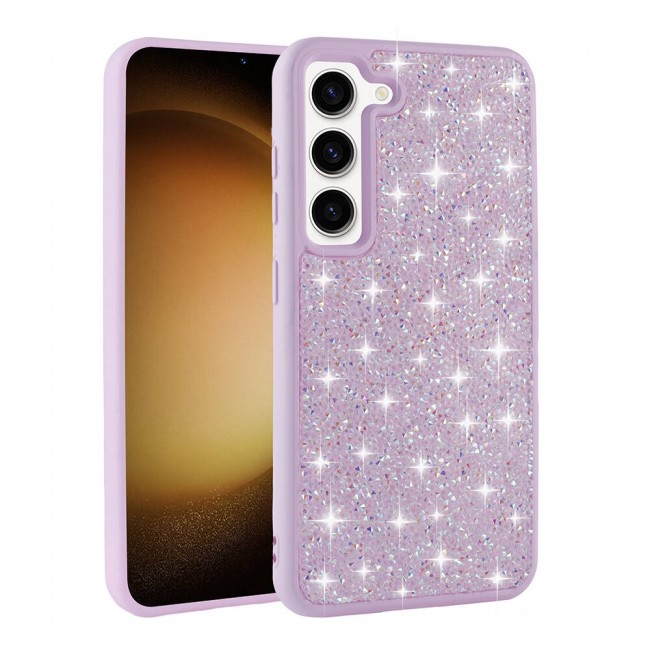 Galaxy S23 Kılıf Parlak Taşlı Tasarım Zore Pırlanta Kapak Galaxy S23 Kılıf Parlak Taşlı Tasarım Zore Pırlanta Kapak