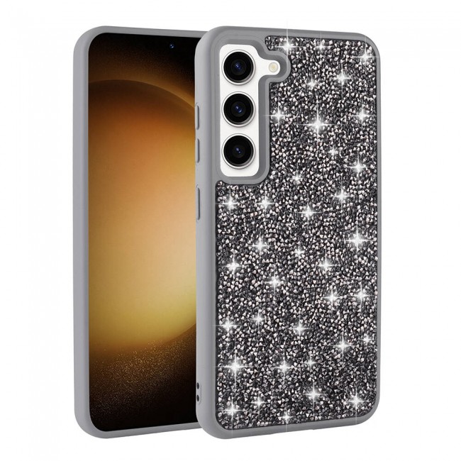 Galaxy S23 Kılıf Parlak Taşlı Tasarım Zore Pırlanta Kapak Galaxy S23 Kılıf Parlak Taşlı Tasarım Zore Pırlanta Kapak