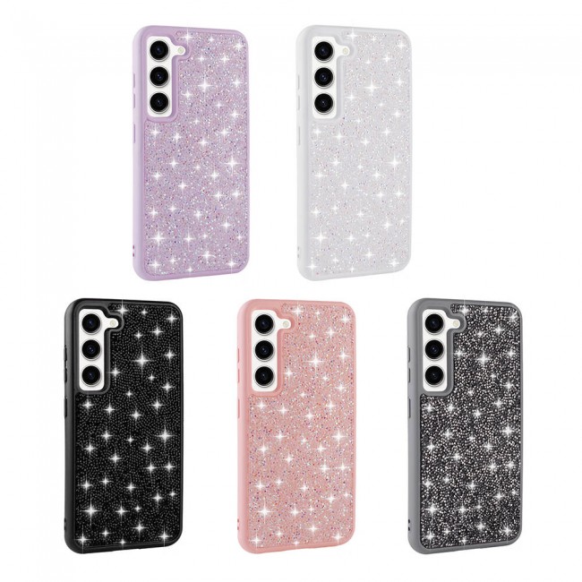 Galaxy S23 Kılıf Parlak Taşlı Tasarım Zore Pırlanta Kapak Galaxy S23 Kılıf Parlak Taşlı Tasarım Zore Pırlanta Kapak