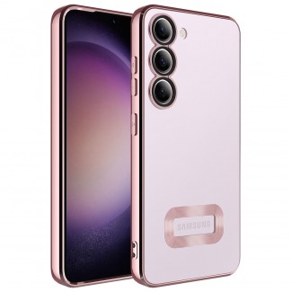 Galaxy S23 Plus Kılıf Kamera Korumalı Logo Gösteren Zore Omega Kapak Galaxy S23 Plus Kılıf Kamera Korumalı Logo Gösteren Zore Omega Kapak