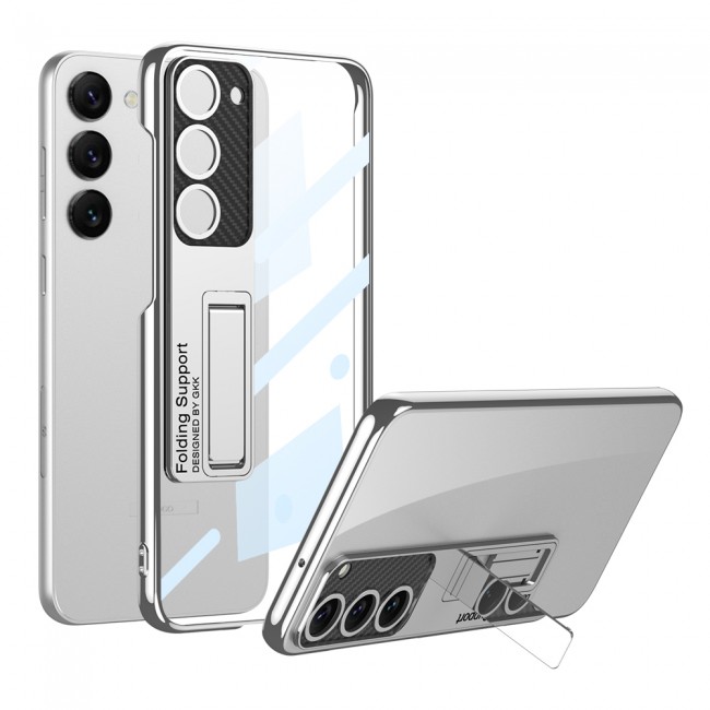 Galaxy S23 Plus Kılıf Kamera Korumalı Şeffaf Tasarımlı Zore Lego Standlı Kapak Galaxy S23 Plus Kılıf Kamera Korumalı Şeffaf Tasarımlı Zore Lego Standlı Kapak