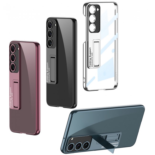Galaxy S23 Plus Kılıf Kamera Korumalı Şeffaf Tasarımlı Zore Lego Standlı Kapak Galaxy S23 Plus Kılıf Kamera Korumalı Şeffaf Tasarımlı Zore Lego Standlı Kapak