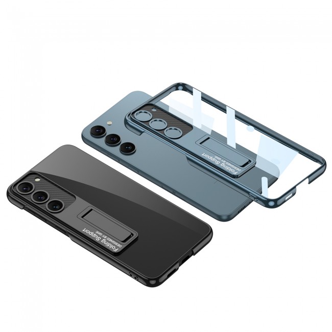 Galaxy S23 Plus Kılıf Kamera Korumalı Şeffaf Tasarımlı Zore Lego Standlı Kapak Galaxy S23 Plus Kılıf Kamera Korumalı Şeffaf Tasarımlı Zore Lego Standlı Kapak