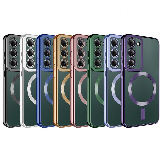Galaxy S23 Plus Kılıf Magsafe Wireless Şarj Özellikli Zore Setro Silikon Galaxy S23 Plus Kılıf Magsafe Wireless Şarj Özellikli Zore Setro Silikon