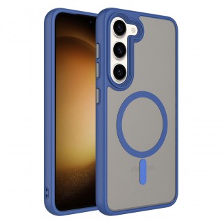 Galaxy S23 Plus Kılıf Mat Arka Yüzey Wireless Şarj Özellikli Zore Flet M-safe Kapak Galaxy S23 Plus Kılıf Mat Arka Yüzey Wireless Şarj Özellikli Zore Flet M-safe Kapak