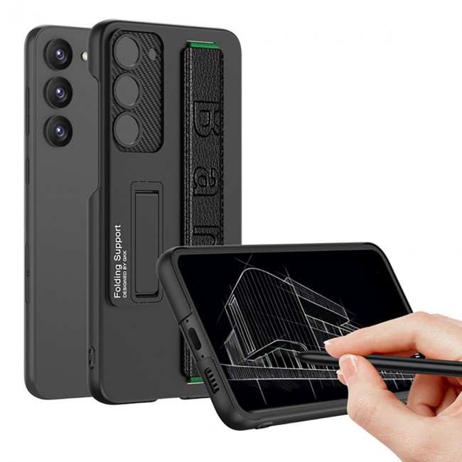 Galaxy S23 Plus Kılıf Standlı El Tutacaklı Zore Band Kapak Galaxy S23 Plus Kılıf Standlı El Tutacaklı Zore Band Kapak