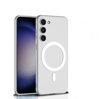 Galaxy S23 Plus Kılıf Wireless Şarj Özellikli Zore Kıpta M-safe Silikon Kapak Galaxy S23 Plus Kılıf Wireless Şarj Özellikli Zore Kıpta M-safe Silikon Kapak