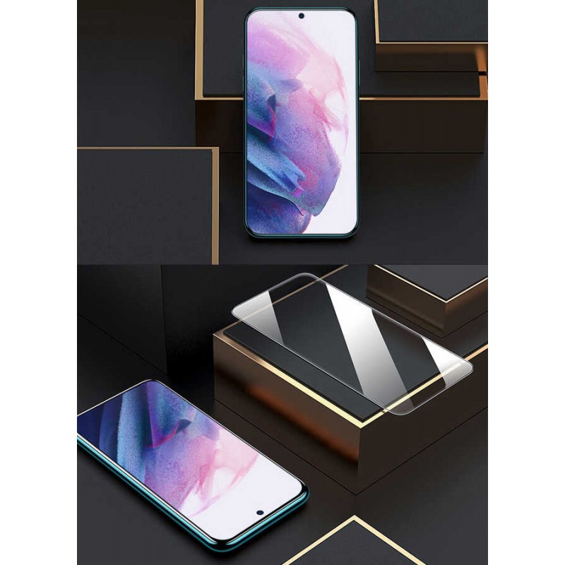 Bal-z Galaxy S23 Plus  Full Glue Kind Dias Cam Ekran Koruyucu