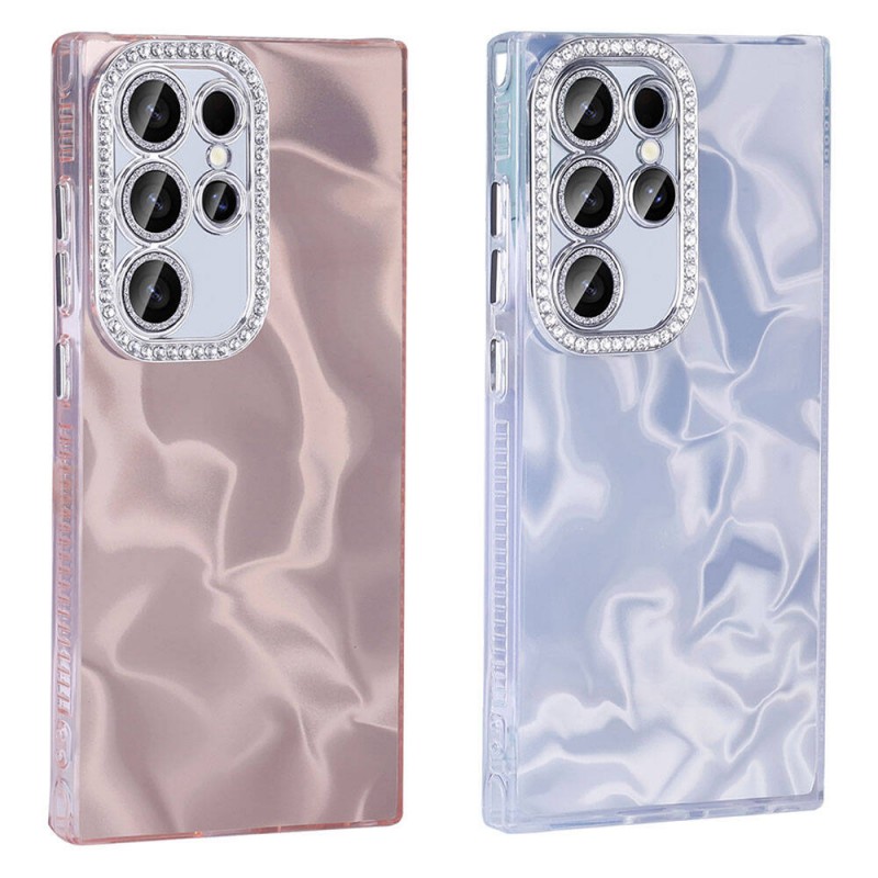 Bal-z Galaxy S23 Ultra Kılıf Airbagli Parlak Taş Detay Tasarımlı Zore Esila Kapak