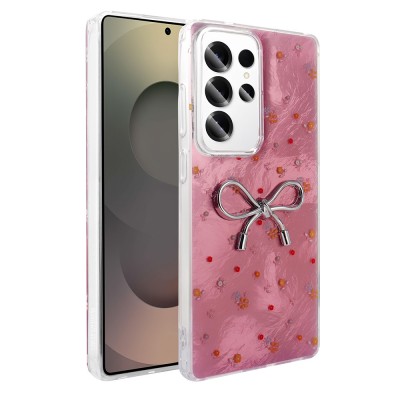 Bal-z Galaxy S23 Ultra Kılıf Kamera Korumalı Figürlü Zore Ponti Silikon Kapak