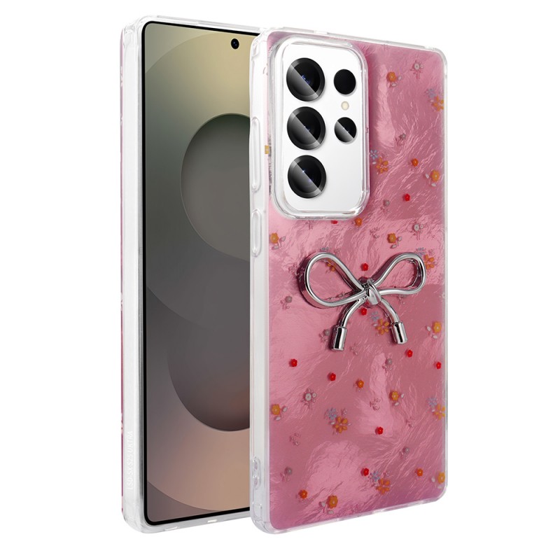 Bal-z Galaxy S23 Ultra Kılıf Kamera Korumalı Figürlü Zore Ponti Silikon Kapak