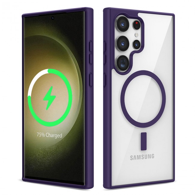 Galaxy S23 Ultra Kılıf Magsafe Wireless Şarj Özellikli Silikon Zore Ege Kapak Galaxy S23 Ultra Kılıf Magsafe Wireless Şarj Özellikli Silikon Zore Ege Kapak