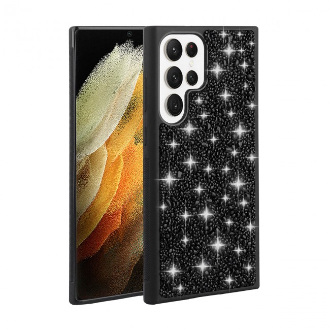 Galaxy S23 Ultra Kılıf Parlak Taşlı Tasarım Zore Linea Kapak Galaxy S23 Ultra Kılıf Parlak Taşlı Tasarım Zore Linea Kapak
