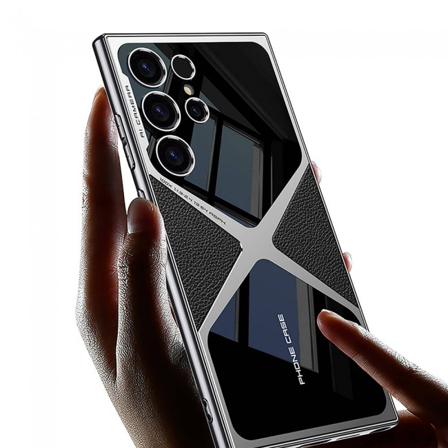 Galaxy S23 Ultra Kılıf Ultra İnce Kamera Korumalı PC + Deri Arka Yüzey Zore X-Pro Kapak Galaxy S23 Ultra Kılıf Ultra İnce Kamera Korumalı PC + Deri Arka Yüzey Zore X-Pro Kapak