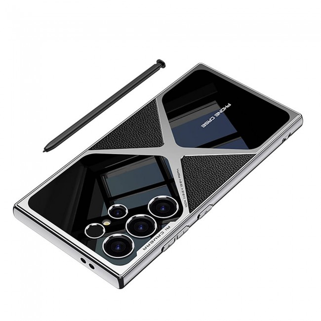 Galaxy S23 Ultra Kılıf Ultra İnce Kamera Korumalı PC + Deri Arka Yüzey Zore X-Pro Kapak Galaxy S23 Ultra Kılıf Ultra İnce Kamera Korumalı PC + Deri Arka Yüzey Zore X-Pro Kapak