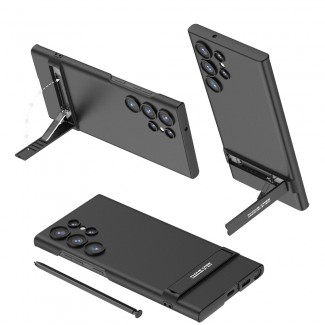 Galaxy S23 Ultra Kılıf Zore Kamera Korumalı Dikey Standlı Ays Kapak Galaxy S23 Ultra Kılıf Zore Kamera Korumalı Dikey Standlı Ays Kapak