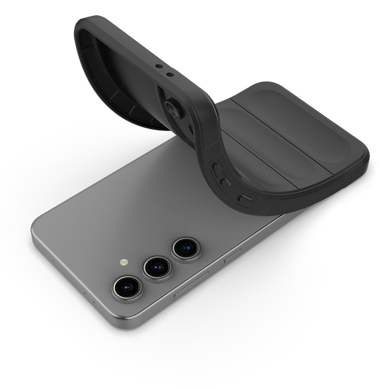 Bal-z Galaxy S24 FE Kılıf Esnek TPU Oyuklu Arka Yüzey Tasarımlı Zore Etnik Silikon Kapak