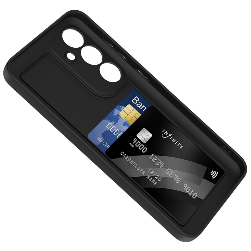 Bal-z Galaxy S24 FE Kılıf Kamera Korumalı Kartlık Hazneli Zore Vitra Kapak