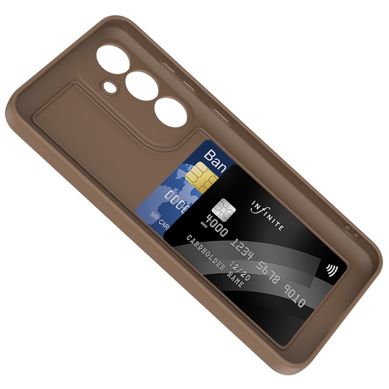 Bal-z Galaxy S24 FE Kılıf Kamera Korumalı Kartlık Hazneli Zore Vitra Kapak