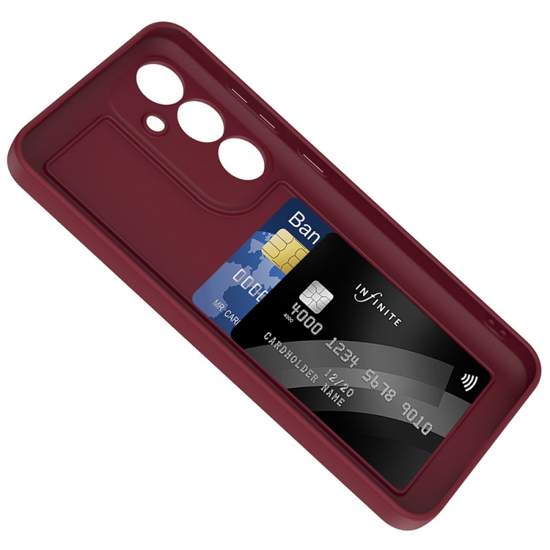 Bal-z Galaxy S24 FE Kılıf Kamera Korumalı Kartlık Hazneli Zore Vitra Kapak