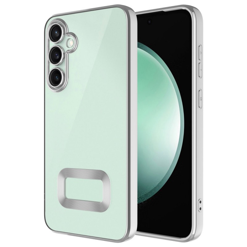 Bal-z Galaxy S24 FE Kılıf Kamera Korumalı Logo Gösteren Zore Omega Kapak