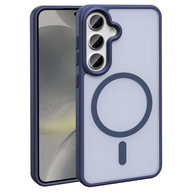 Bal-z Galaxy S24 FE Kılıf M-safe Şarj Özellikli Mat Arka Yüzey Zore Sio Kapak