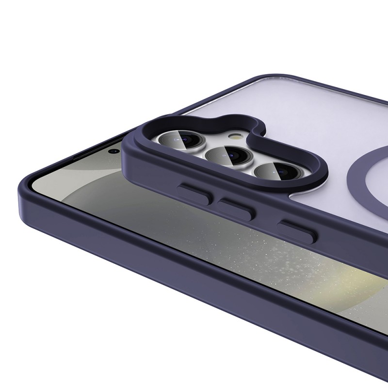 Bal-z Galaxy S24 FE Kılıf M-safe Şarj Özellikli Mat Arka Yüzey Zore Sio Kapak