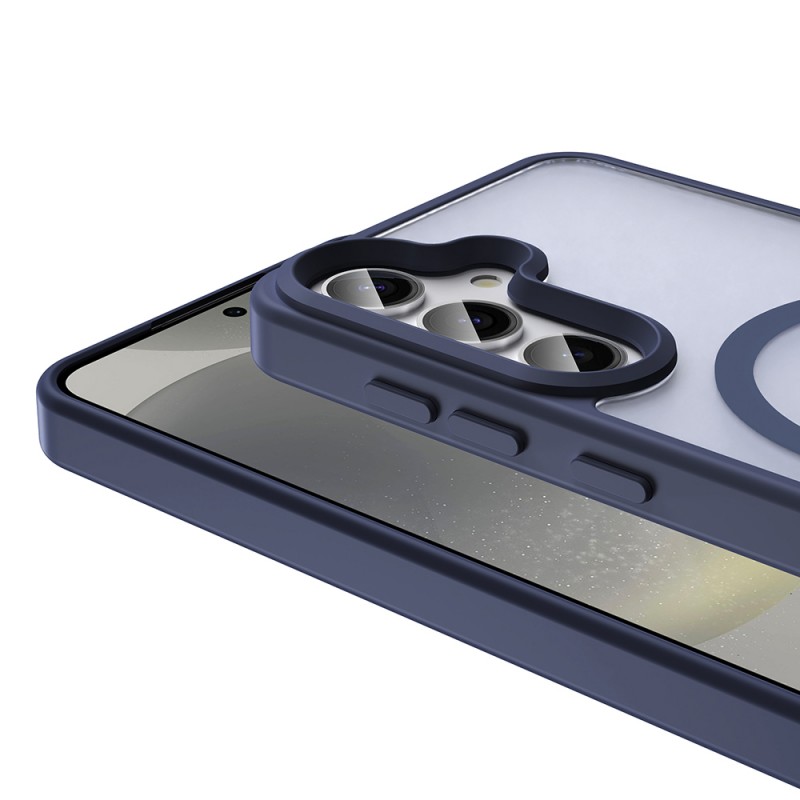 Bal-z Galaxy S24 FE Kılıf M-safe Şarj Özellikli Mat Arka Yüzey Zore Sio Kapak