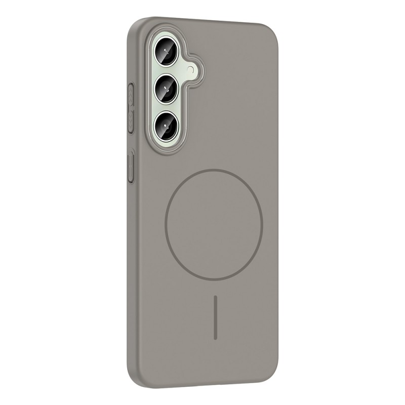 Bal-z Galaxy S24 FE Kılıf M-safe Şarj Özellikli Zore Ruby Sert Kapak