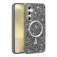 Galaxy S24 FE Kılıf Pırlanta Tasarımlı M-safe Şarj Özellikli Zore Mozaik Silikon Kapak Galaxy S24 FE Kılıf Pırlanta Tasarımlı M-safe Şarj Özellikli Zore Mozaik Silikon Kapak