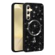 Galaxy S24 FE Kılıf Pırlanta Tasarımlı M-safe Şarj Özellikli Zore Mozaik Silikon Kapak Galaxy S24 FE Kılıf Pırlanta Tasarımlı M-safe Şarj Özellikli Zore Mozaik Silikon Kapak