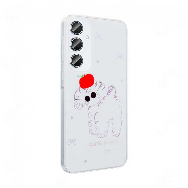 Galaxy S24 FE Kılıf Şeffaf Figürlü Zore Folk Sert Kapak Galaxy S24 FE Kılıf Şeffaf Figürlü Zore Folk Sert Kapak