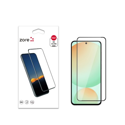 Bal-z Galaxy S24 FE  Kenarları Kırılmaya Dayanıklı Cam Ekran Koruyucu