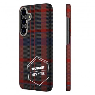 Galaxy S24 Kılıf Ekose Desenli Youngkit Gezhi Serisi Kapak Galaxy S24 Kılıf Ekose Desenli Youngkit Gezhi Serisi Kapak