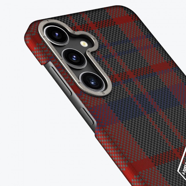 Galaxy S24 Kılıf Ekose Desenli Youngkit Gezhi Serisi Kapak Galaxy S24 Kılıf Ekose Desenli Youngkit Gezhi Serisi Kapak