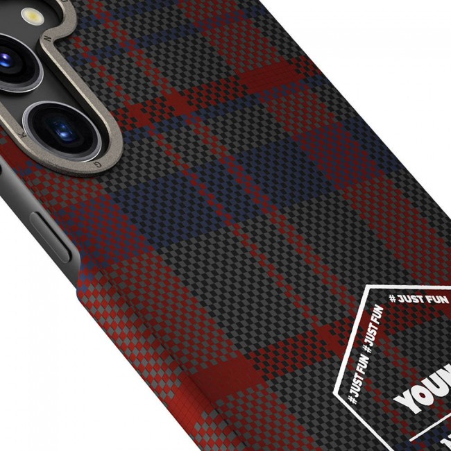 Galaxy S24 Kılıf Ekose Desenli Youngkit Gezhi Serisi Kapak Galaxy S24 Kılıf Ekose Desenli Youngkit Gezhi Serisi Kapak