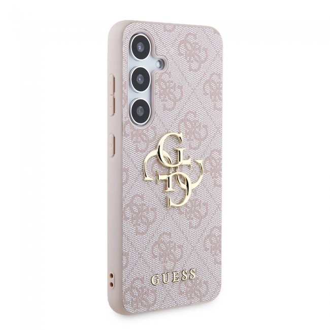 Galaxy S24 Kılıf Guess Orjinal Lisanslı PU Deri Yazı ve 4G Metal Logolu Desenli Kapak Galaxy S24 Kılıf Guess Orjinal Lisanslı PU Deri Yazı ve 4G Metal Logolu Desenli Kapak