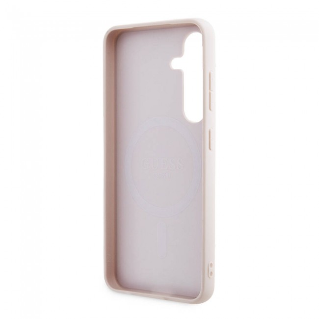 Galaxy S24 Kılıf Guess Orjinal Lisanslı PU Deri Yazı ve 4G Metal Logolu Desenli Kapak Galaxy S24 Kılıf Guess Orjinal Lisanslı PU Deri Yazı ve 4G Metal Logolu Desenli Kapak