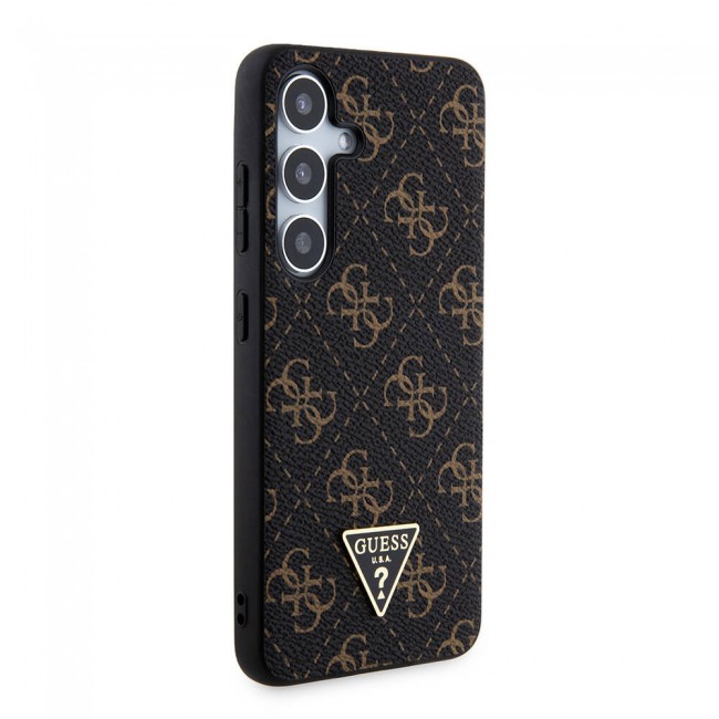 Galaxy S24 Kılıf Guess Orjinal Lisanslı PU Üçgen Logo 4G Desenli Kapak Galaxy S24 Kılıf Guess Orjinal Lisanslı PU Üçgen Logo 4G Desenli Kapak