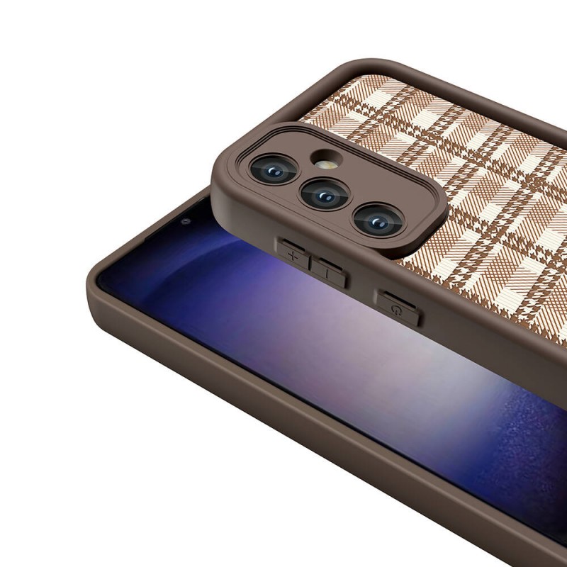 Bal-z Galaxy S24 Kılıf Kamera Korumalı Baskılı Arka Yüzey  Klas Kapak