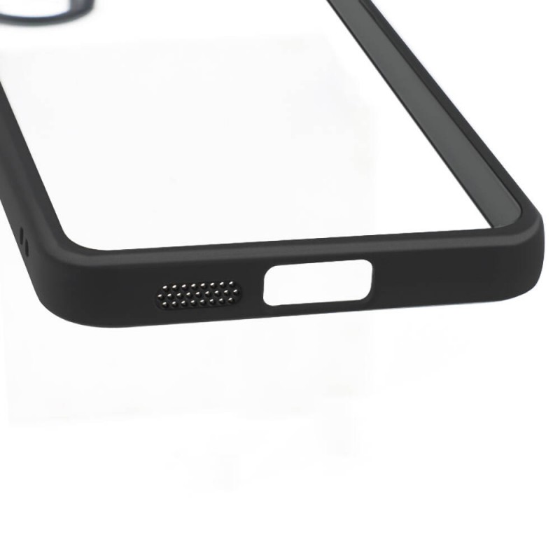 Bal-z Galaxy S24 Kılıf Kamera Korumalı Şeffaf Arka Yüzey  New Roll Kapak