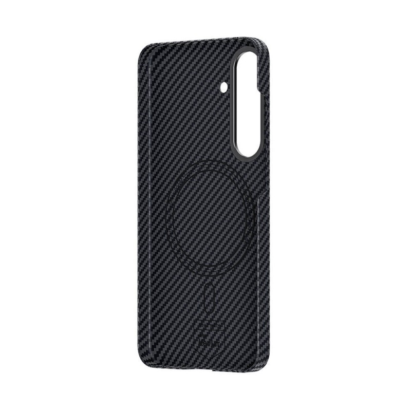 Bal-z Galaxy S24 Kılıf M-safe Özellikli Karbon Fiber Benks Essential ArmorAir 600D Kevlar Kapak