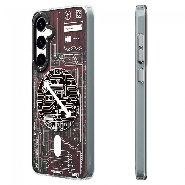 Galaxy S24 Kılıf Magsafe Şarj Özellikli YoungKit Technology Serisi Kapak Galaxy S24 Kılıf Magsafe Şarj Özellikli YoungKit Technology Serisi Kapak